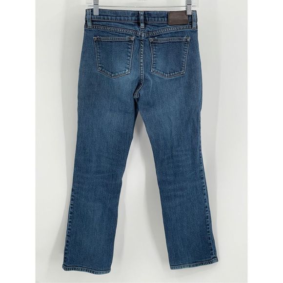 Lauren Ralph Lauren Jeans Women's Size 2 Mid Rise Straight‎ Leg Blue - Picture 2 of 13